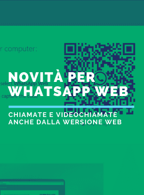Videochiamate con WhatsApp Web