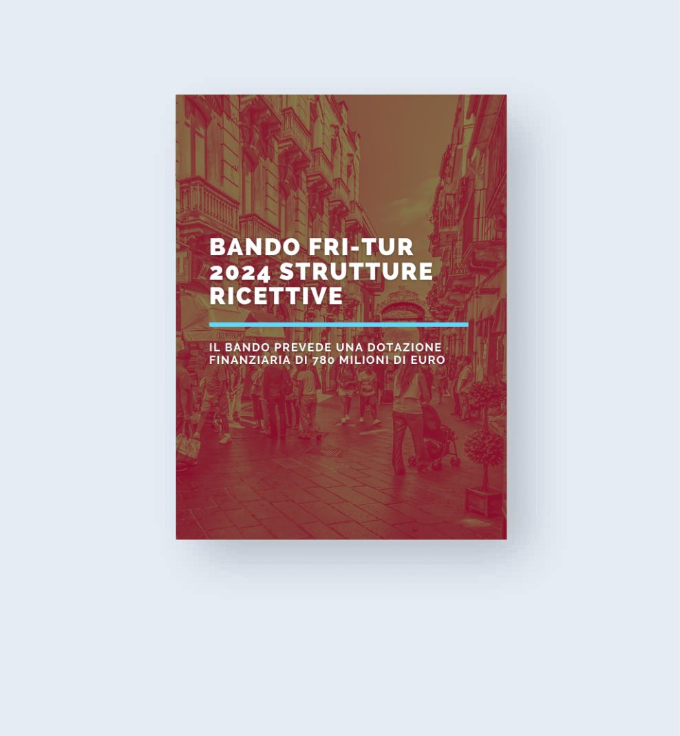 Bando FRI-Tur 2024 strutture ricettive
