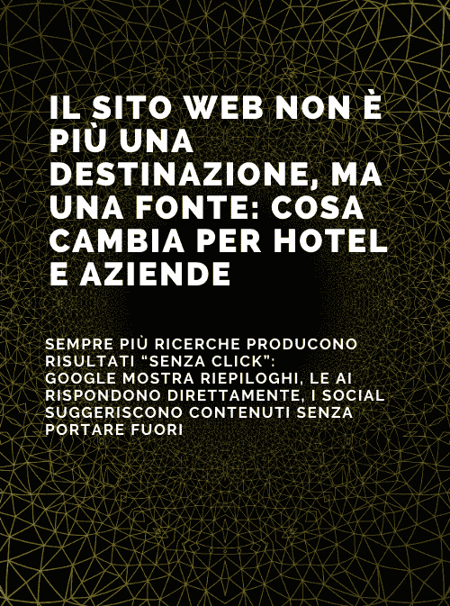 Il sito web non è più una destinazione