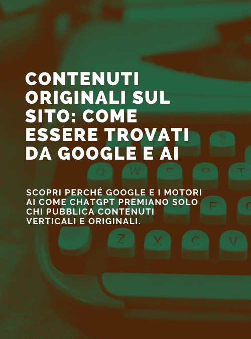 Contenuti originali e verticali