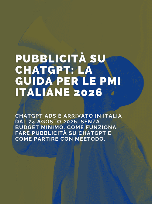 Pubblicità su ChatGPT: è arrivata in Italia anche per le PMI (e Meetodo la gestisce per te)