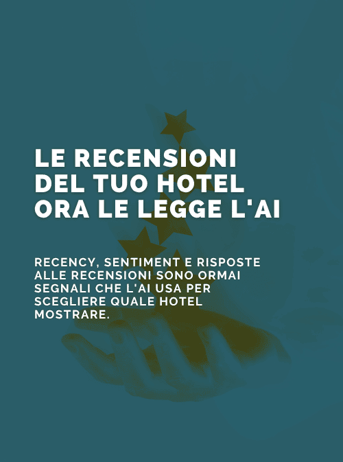 Le recensioni non parlano più solo agli ospiti: parlano all’AI